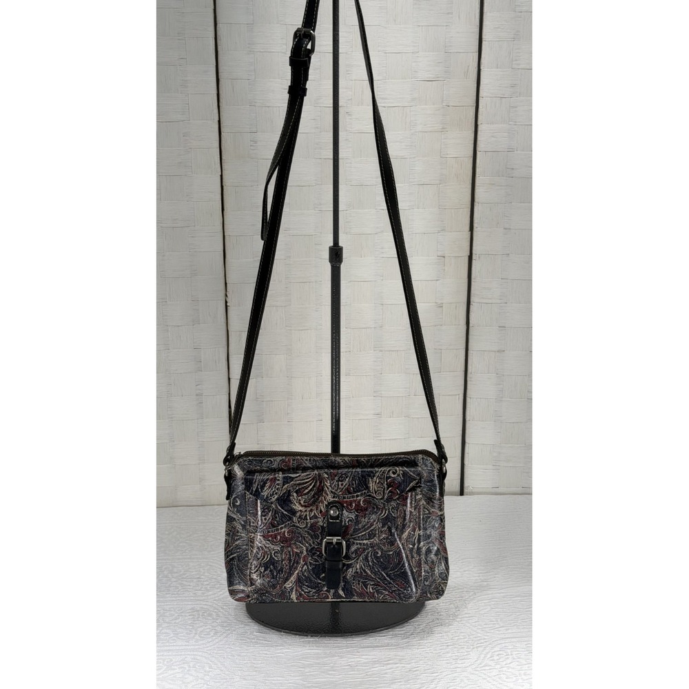 NEW Patiricia Nash Heritage Avelinno crossbody bag paisley print flap pocket
